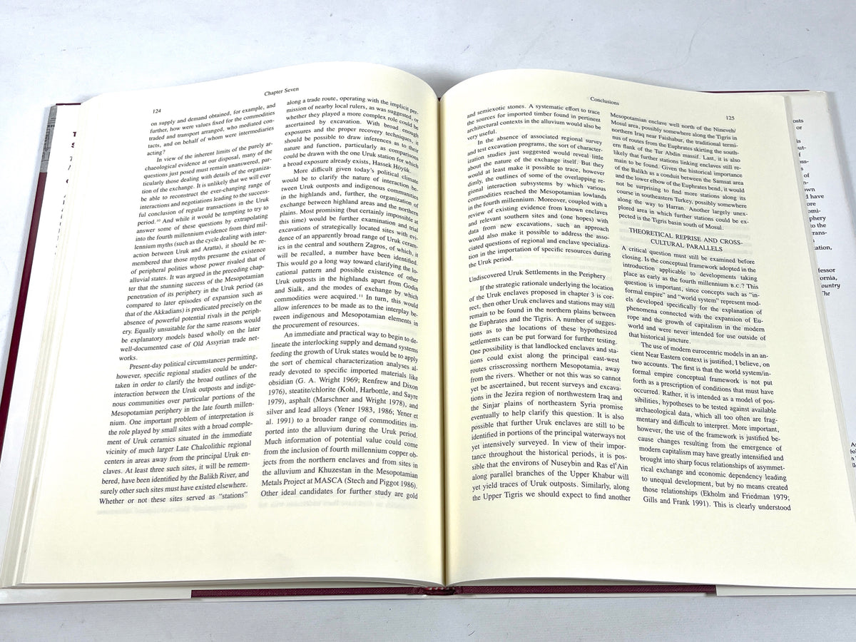 The Uruk World System, The University of Chicago Press, 1993, Near Fine hardcover w/DJ