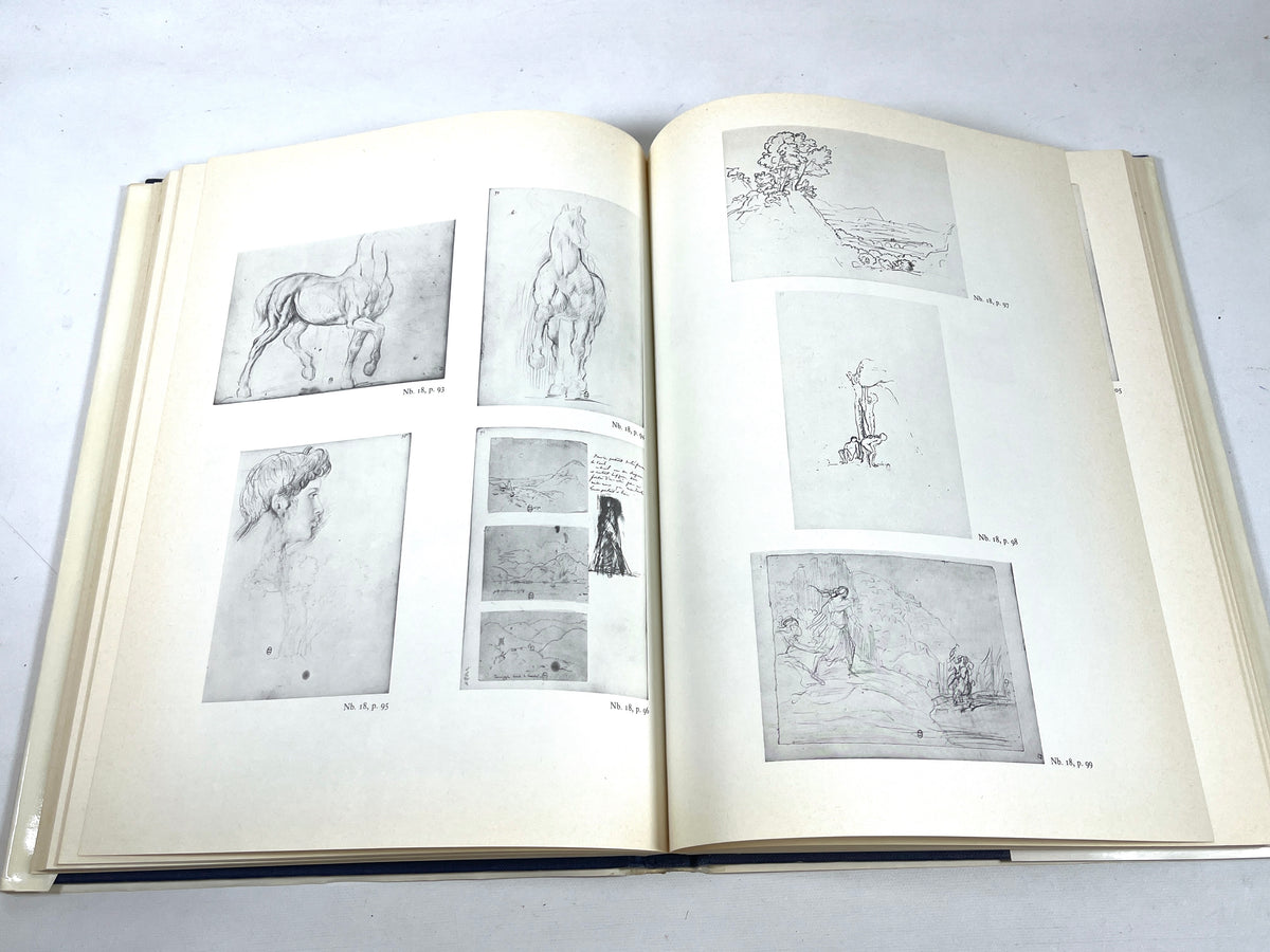The Notebooks of Edgar Degas, 2 vols, Clarendon Press, 1976, Very Good hardcover w/DJs