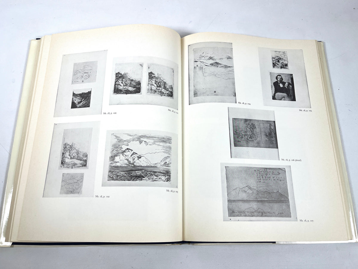 The Notebooks of Edgar Degas, 2 vols, Clarendon Press, 1976, Very Good hardcover w/DJs