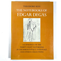 The Notebooks of Edgar Degas, 2 vols, Clarendon Press, 1976, Very Good hardcover w/DJs