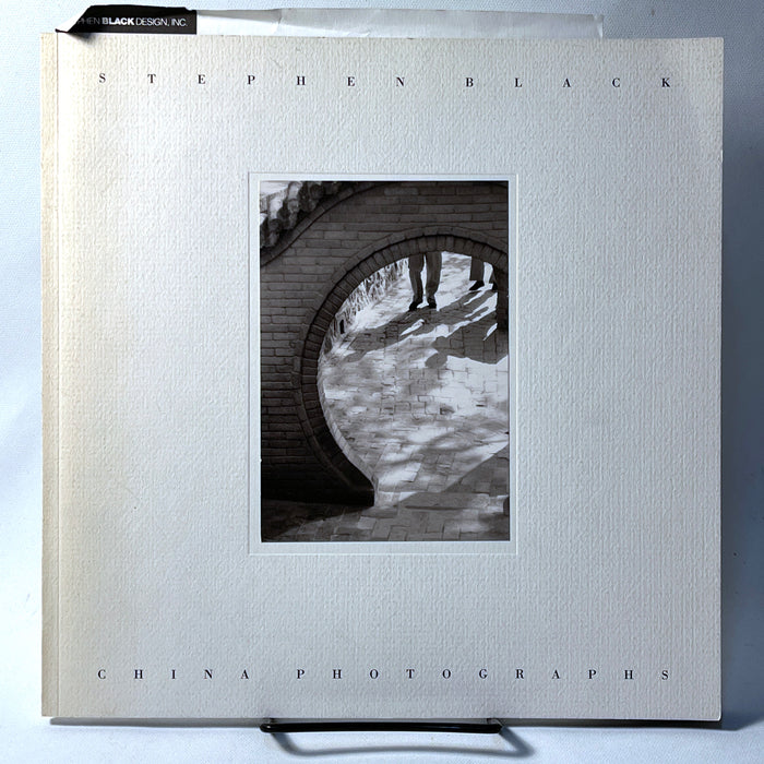 Stephen Black: China Photographs, Limited Edition, 1991, Very Good softcover.