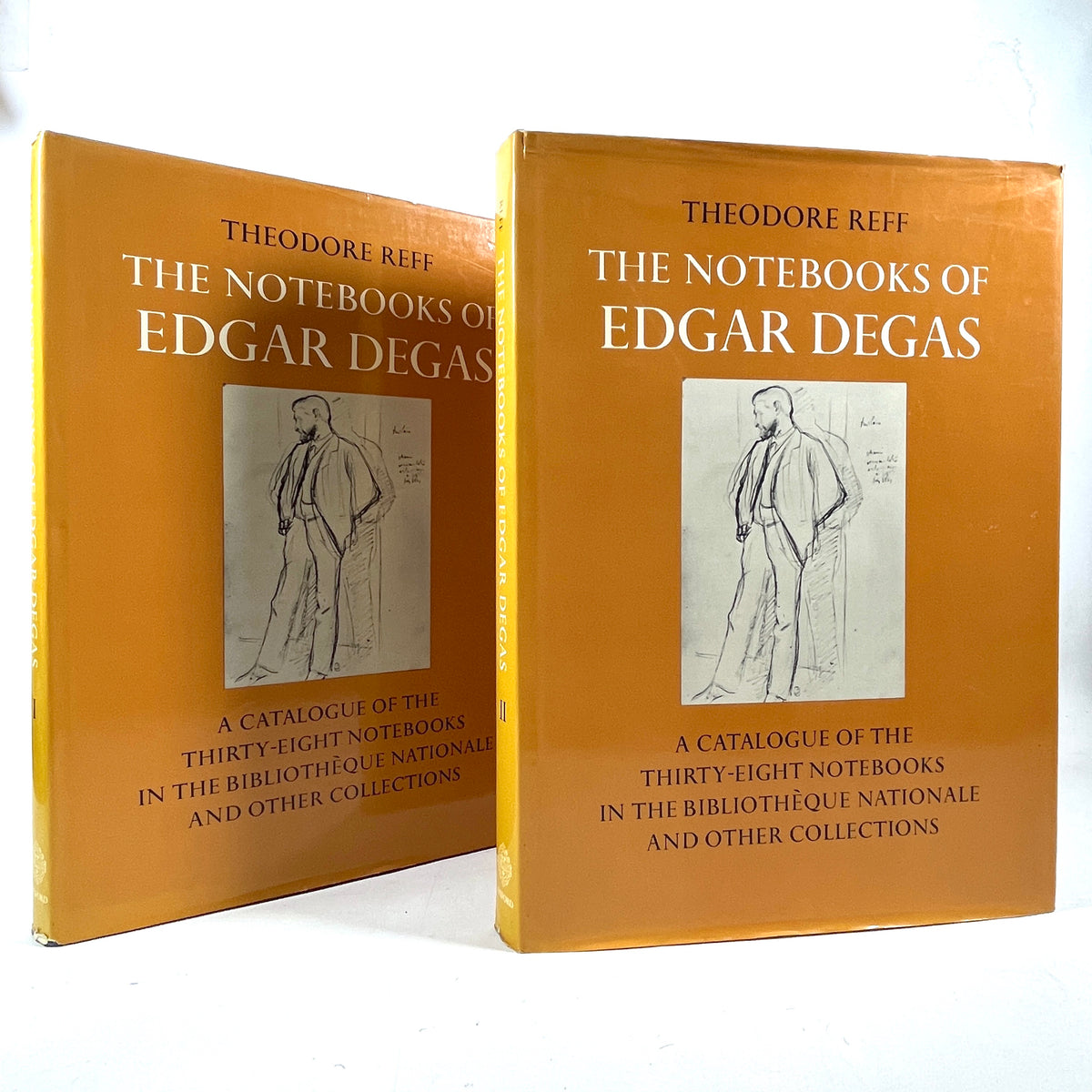 The Notebooks of Edgar Degas, 2 vols, Clarendon Press, 1976, Very Good hardcover w/DJs