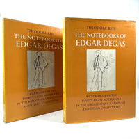 The Notebooks of Edgar Degas, 2 vols, Clarendon Press, 1976, Very Good hardcover w/DJs