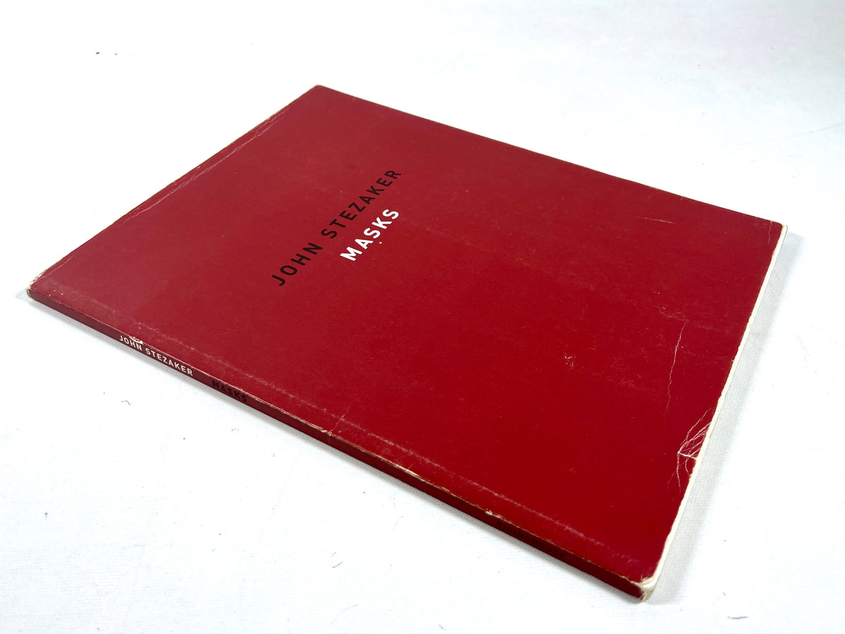 John Stezaker: Masks, Ridinghouse, 2008, Very Good softcover catalog w/ dust jacket
