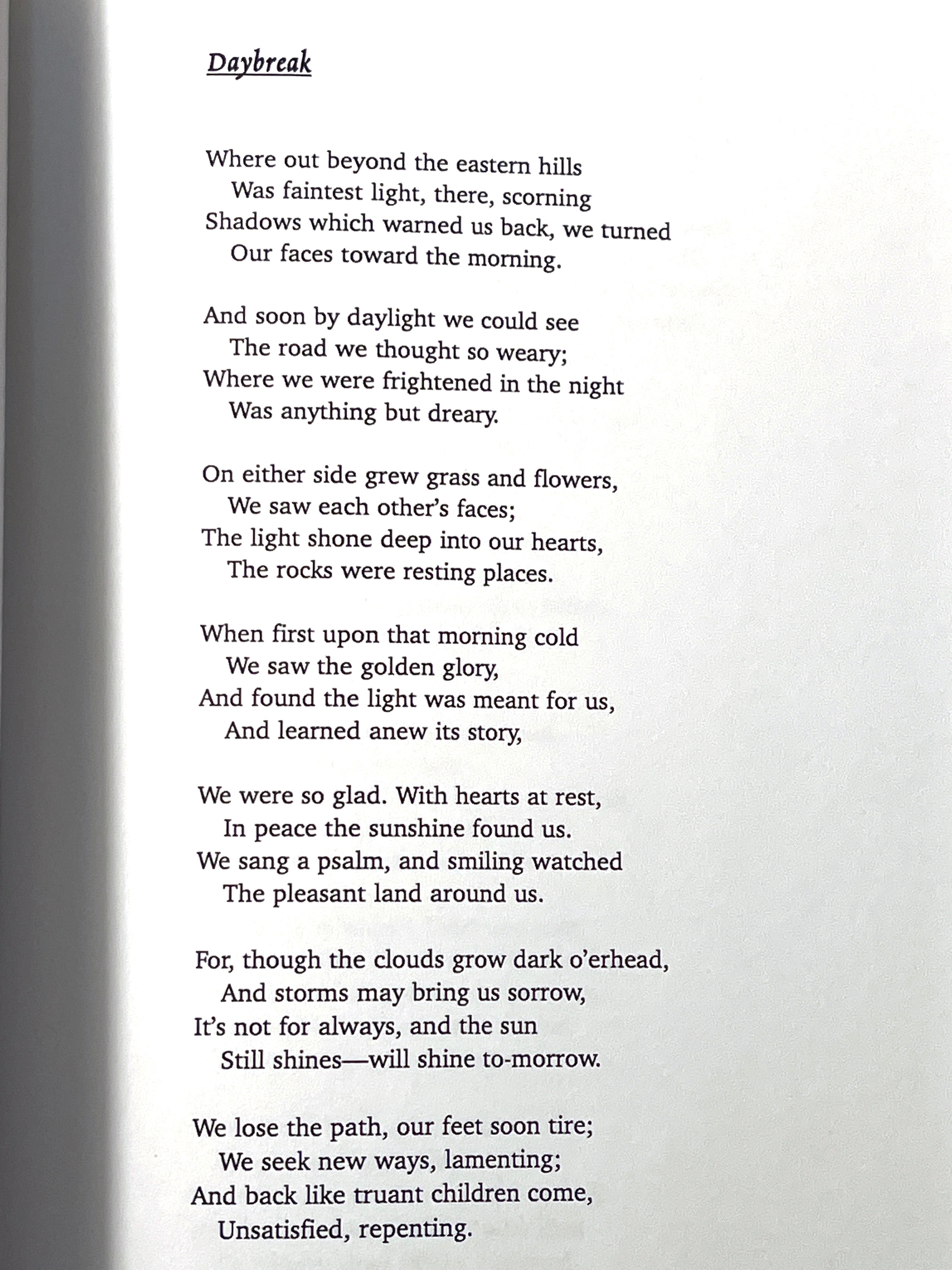 poem  Audre Lorde! Lorde's 1982 Collection of poems “Chosen poems