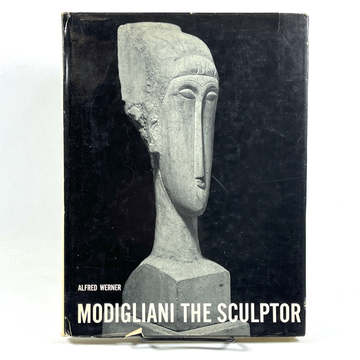Modigliani The Sculptor, Alfred Werner, Arts Inc. 1962, Good hardcover