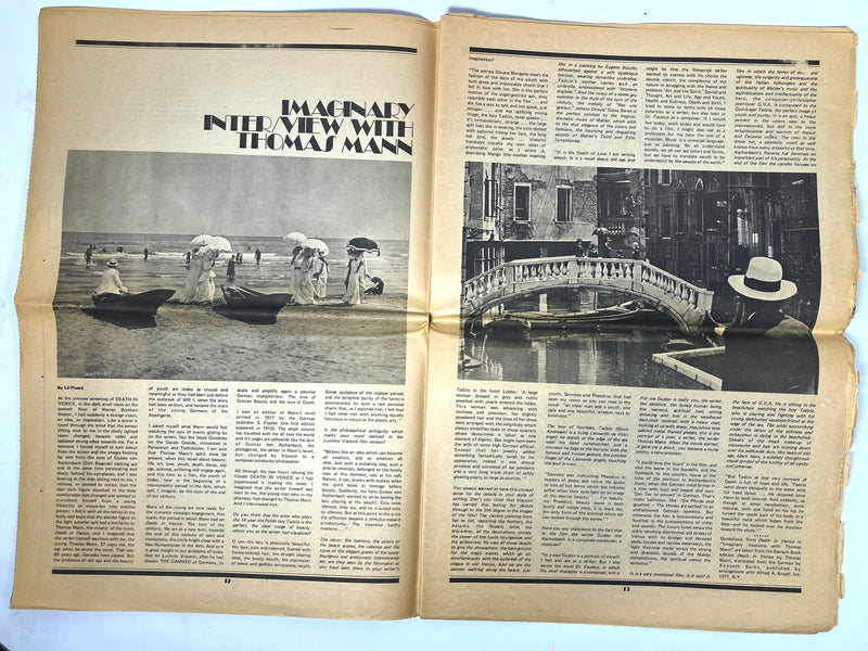 InterView: Andy Warhol's Film Magazine, Vol II, No.4, July 1971, SCARCE, Ephemera, Good.