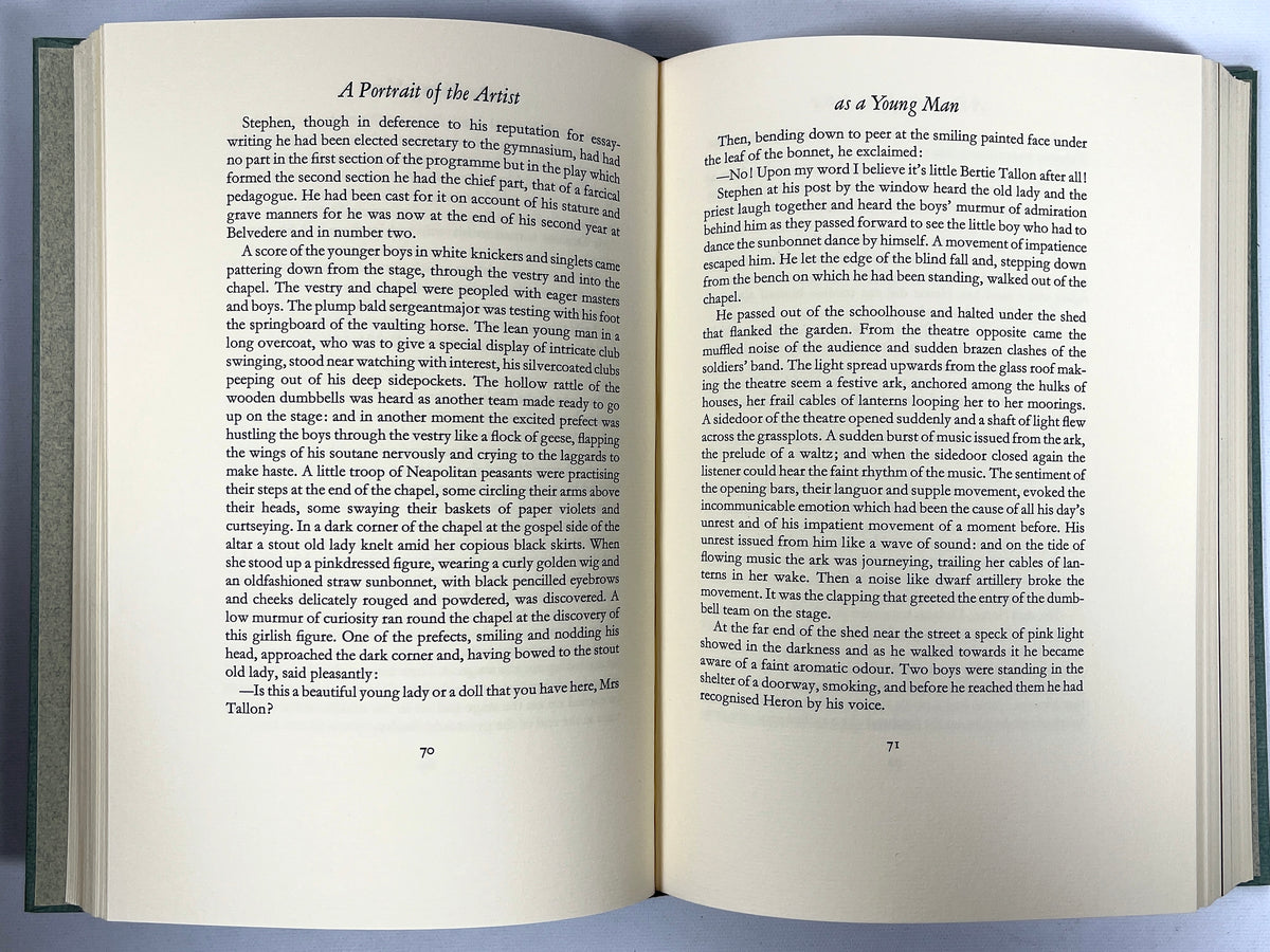A Portrait of the Artist as a Young Man, James Joyce, Brian Keogh, Limited Editions Club
