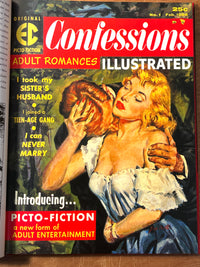 Confessions Illustrated, Adult Romances, Alex Segura, 2022, Illustration, HC, NF