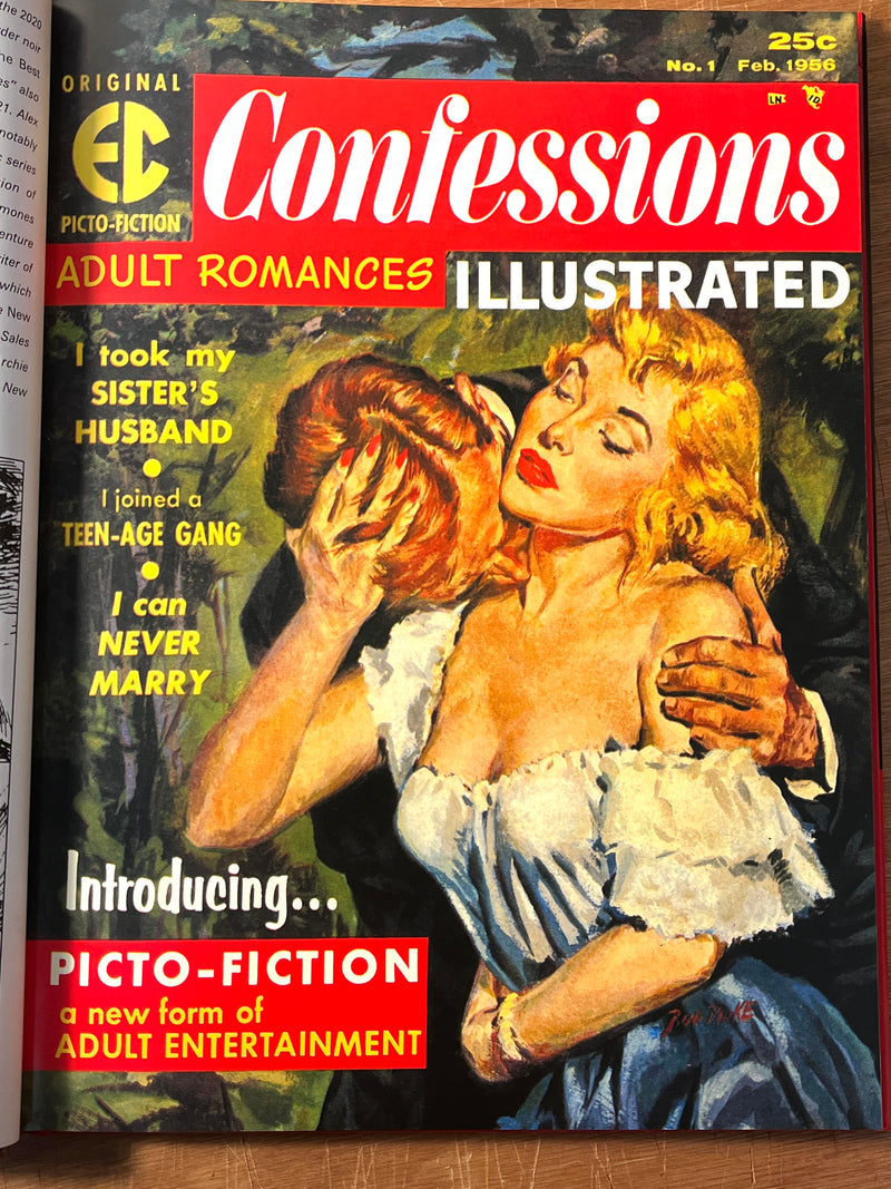 Confessions Illustrated, Adult Romances, Alex Segura, 2022, Illustration, HC, NF