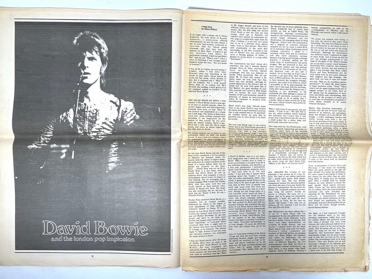 InterView: Andy Warhol's Film Magazine, No. 25, 1972, SCARCE, Ephemera, Good.