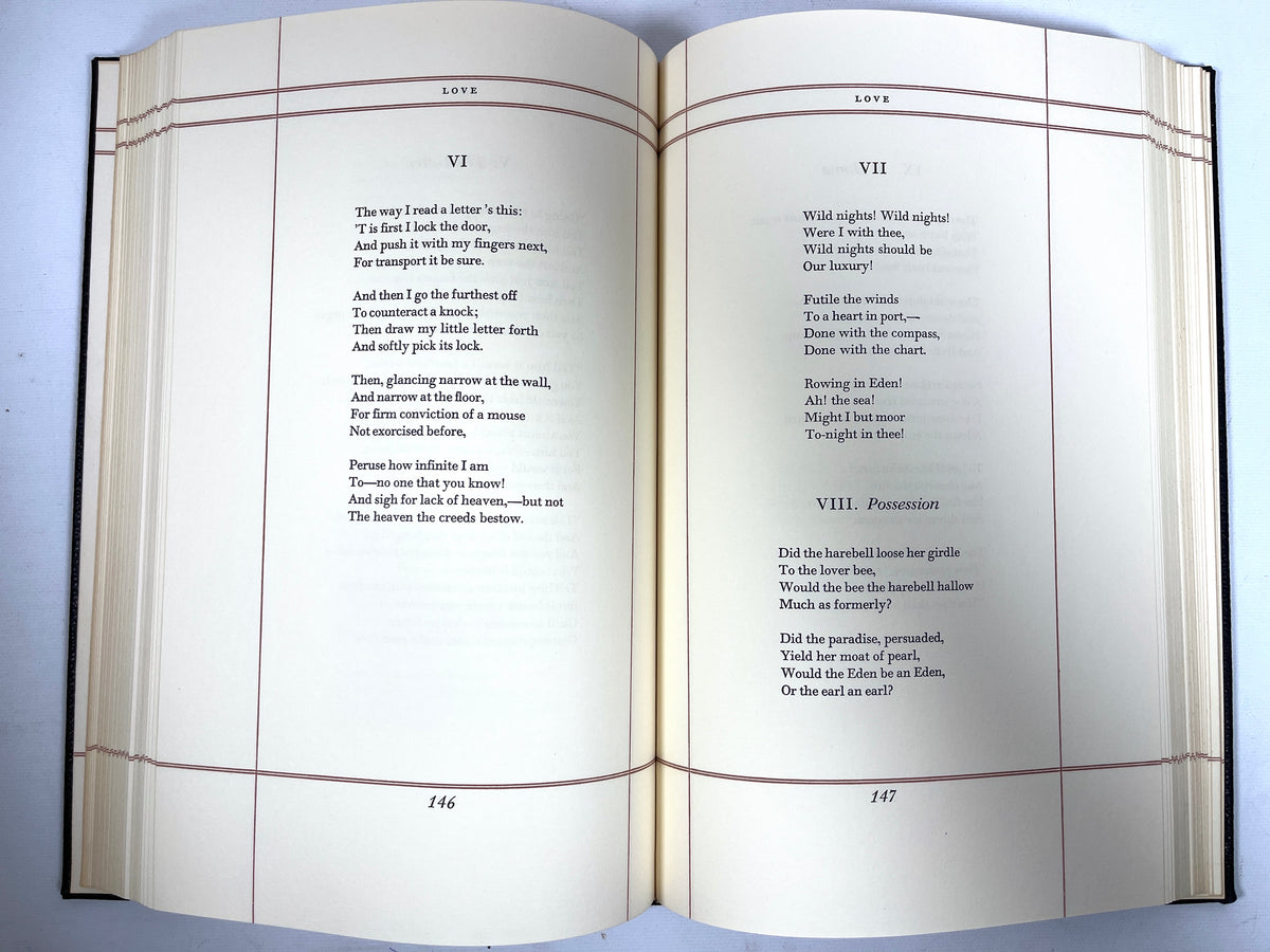 Poems of Emily Dickinson, Louis Untermeyer, Hellen Sewell, SIGNED Limited Editions Club, 1952