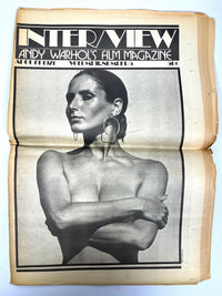 InterView: Andy Warhol's Film Magazine, Vol II, No.5, August 1971, SCARCE, Ephemera, Good.