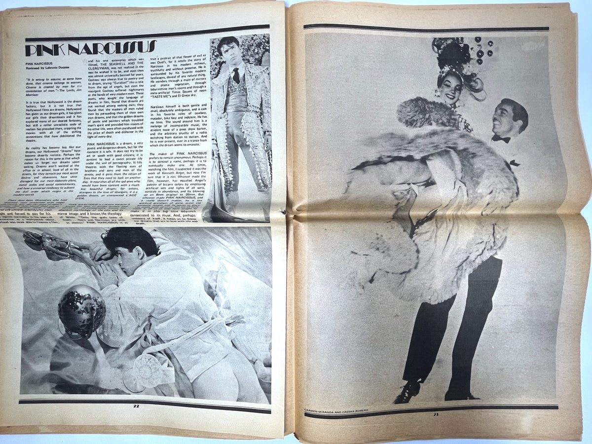 InterView: Andy Warhol's Film Magazine, Vol II, No.5, August 1971, SCARCE, Ephemera, Good.