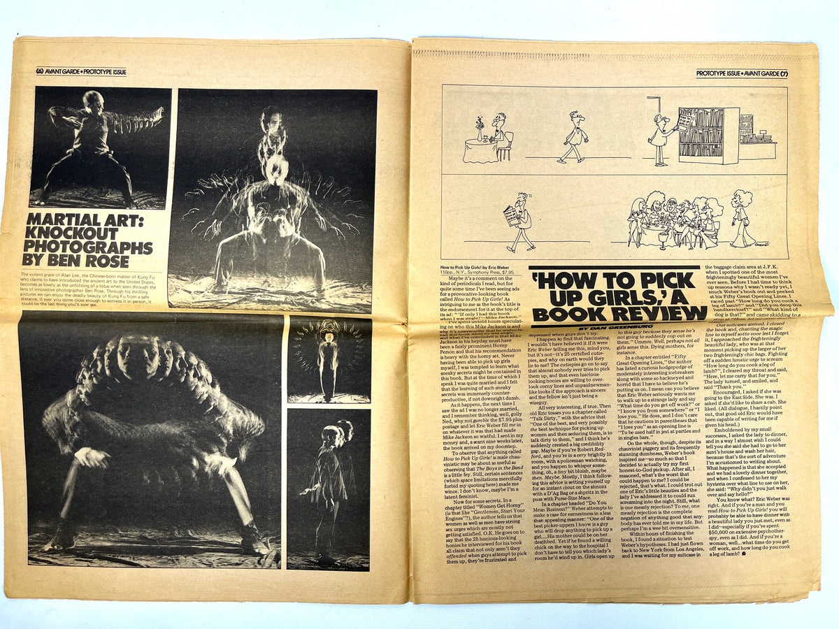 Avant Garde, Prototype Issue, Ralph Ginzburg, 1974, SCARCE, Ephemera, Good.