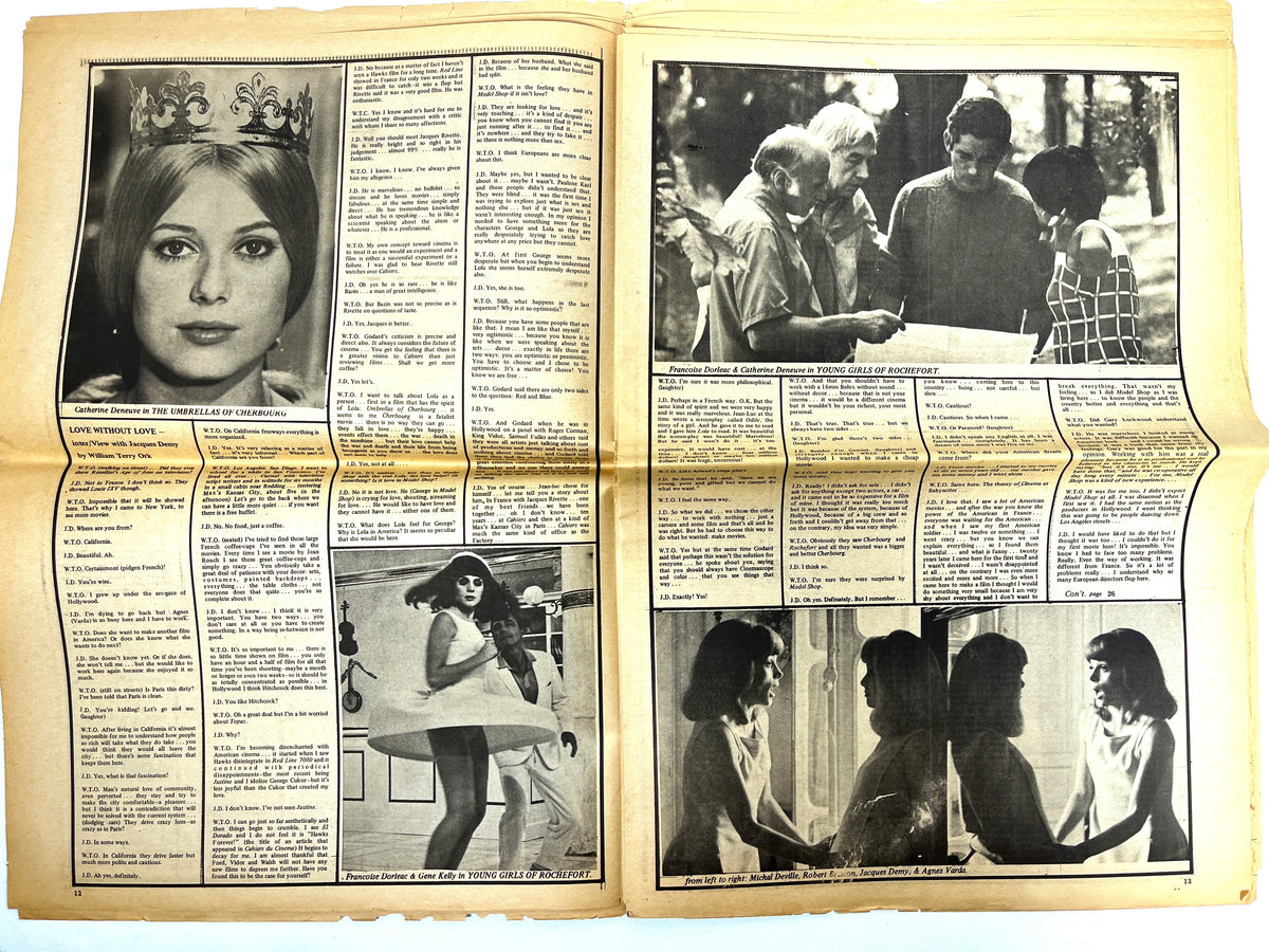 Interview (Inter/View), A Monthly Film Journal, Vol 1, No.3, 1969, SCARCE, Ephemera, Good.