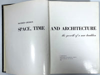 Space, Time and Architecture, Sigfried Giedion, Charles Elliot Norton, Very Good + HC