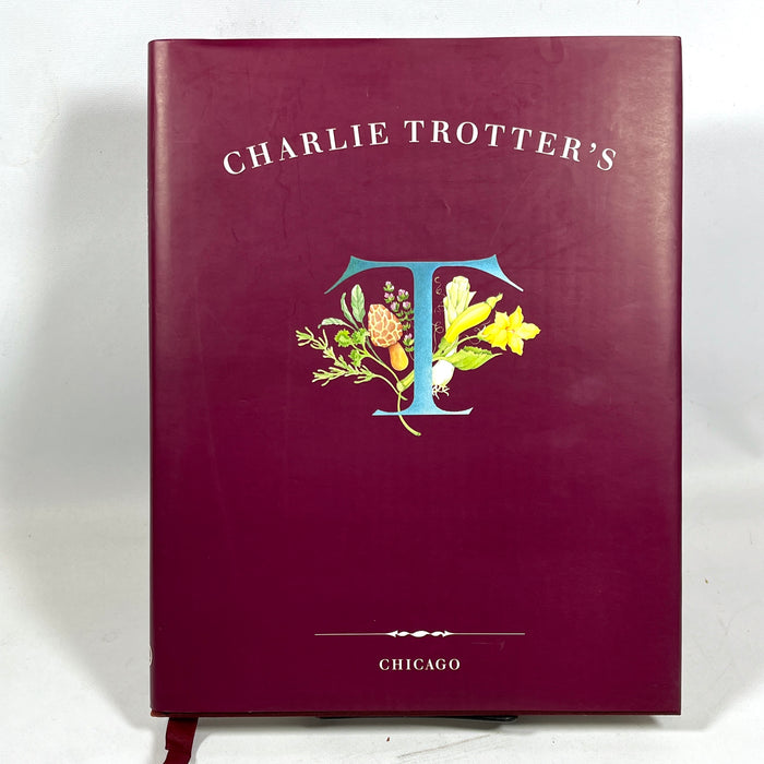 Charlie Trotter's, Scott Trotter, 1994, SIGNED, Near Fine hardcover & dust jacket