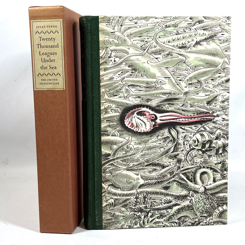 Twenty Thousand Leagues Under the Sea, Jules Verne, E A. Wilson, Limited Ed. Club, SIGNED