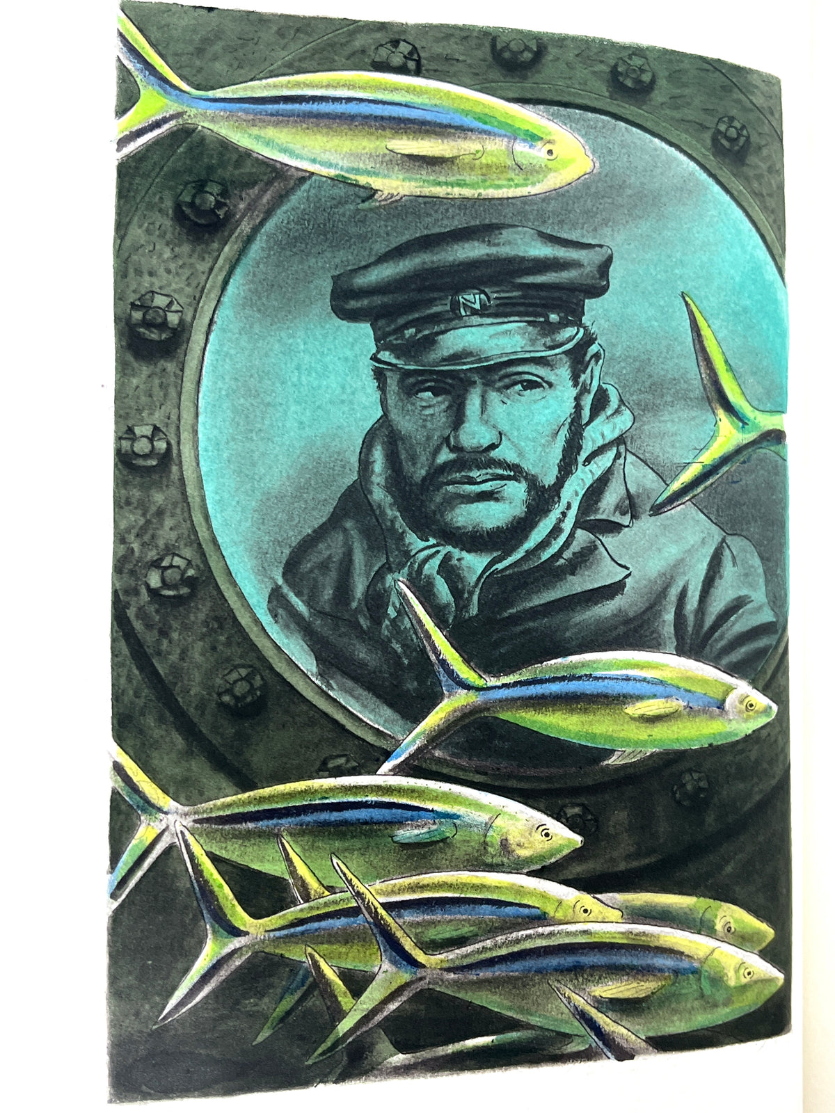 Twenty Thousand Leagues Under the Sea, Jules Verne, E A. Wilson, Limited Ed. Club, SIGNED