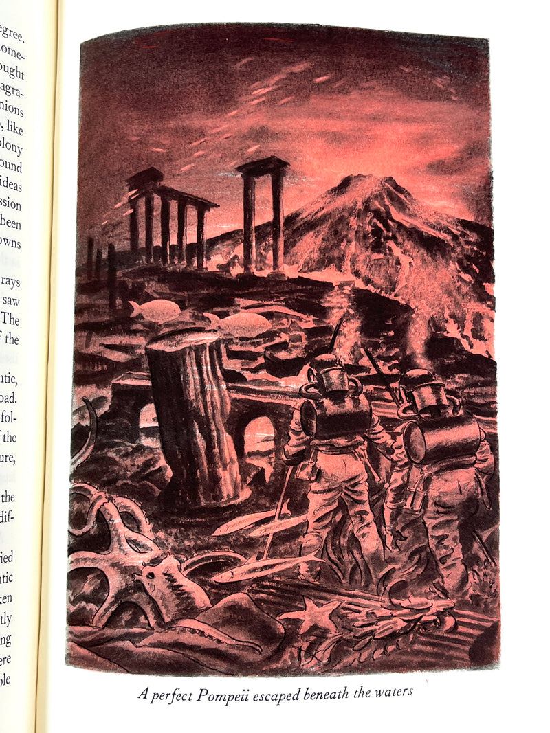 Twenty Thousand Leagues Under the Sea, Jules Verne, E A. Wilson, Limited Ed. Club, SIGNED