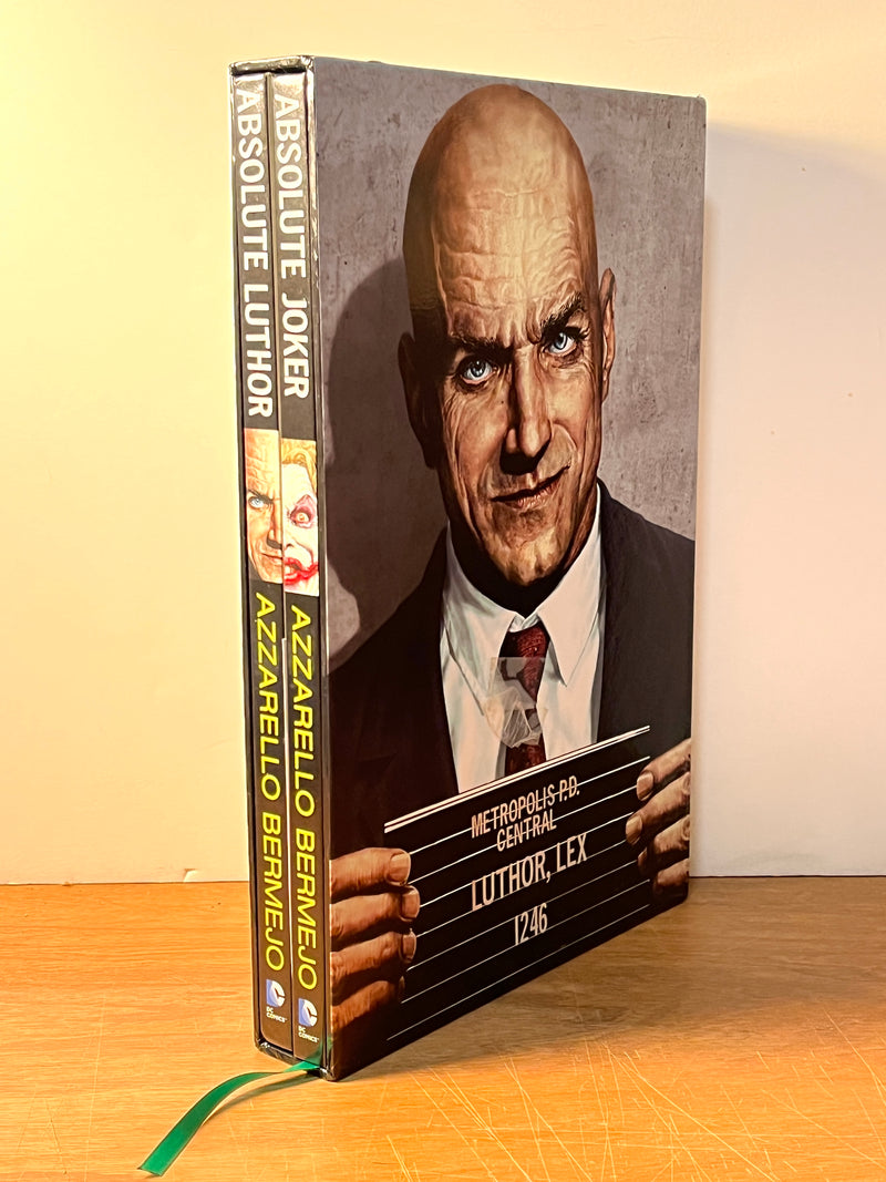 Absolute Luthor/Joker, DC Comics, 2013, 2 Vols., Fine w/Slipcase