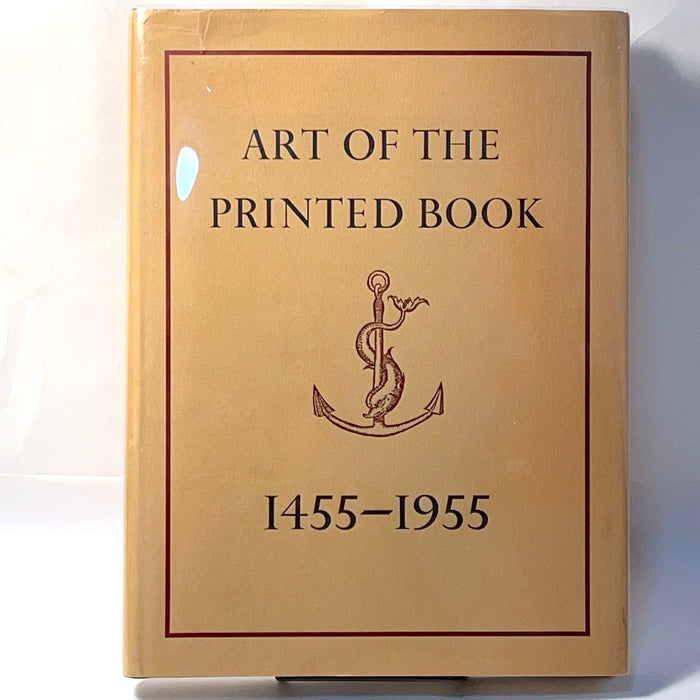 Art of the Printed Book: 1455-1955, The Pierpont Morgan Library, Joseph Blumenthal, VG