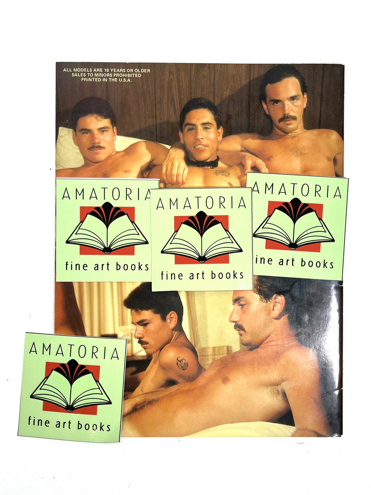 Motel Menage-A-Trois, Undated, Very Good softcover, gay interest