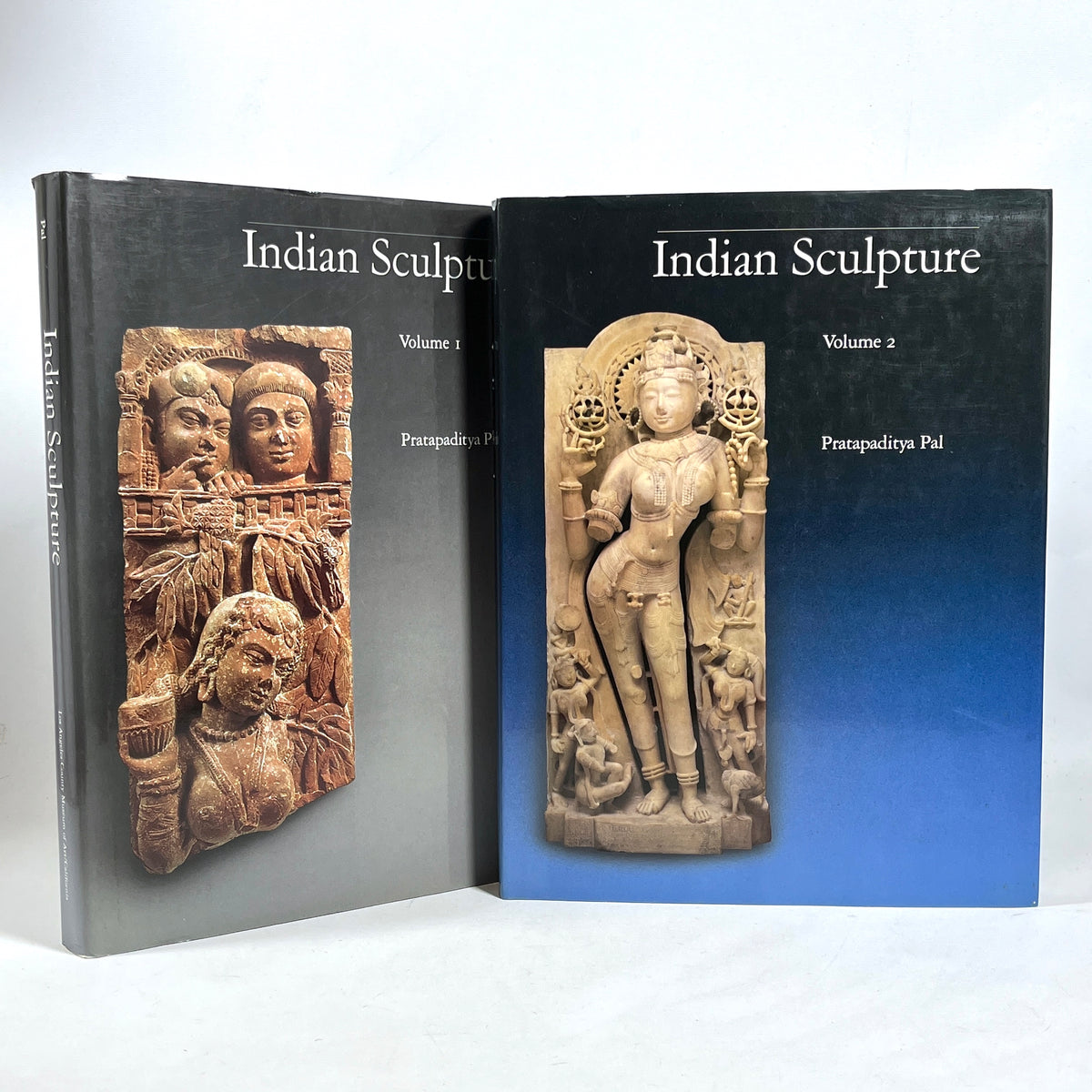 Indian Sculpture, Pratapaditya Pal, two vol set, 1986 & 1988, both NF HC & DJ