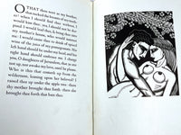 The Song of Songs, Woodcuts by James Reid, 1931, 1st Printing, Good hardcover w/DJ