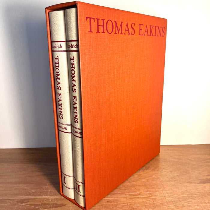 Thomas Eakins, Lloyd Goodrich, Harvard University, 1982, 2 Vols, Fine w/Slipcase