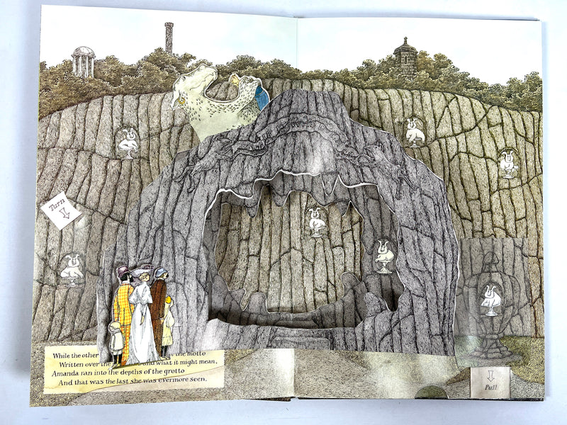 Edward Gorey, The Dwindling Party, Random House, 1st Ed, 1983, Near Fine HC, pop-up book