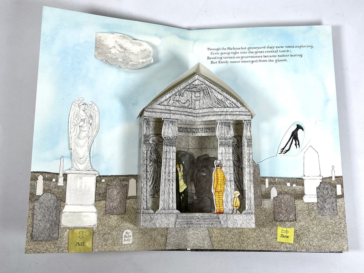 Edward Gorey, The Dwindling Party, Random House, 1st Ed, 1983, Near Fine HC, pop-up book