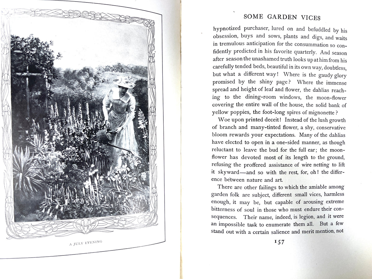 Hildegarde Hawthorne, The Lure of the Garden, 1911, Very Good- hardcover