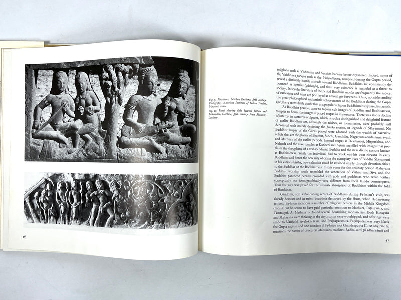 The Ideal Image: The Gupta Sculptural Tradition and Its Influence, SIGNED, 1978, VG HC DJ