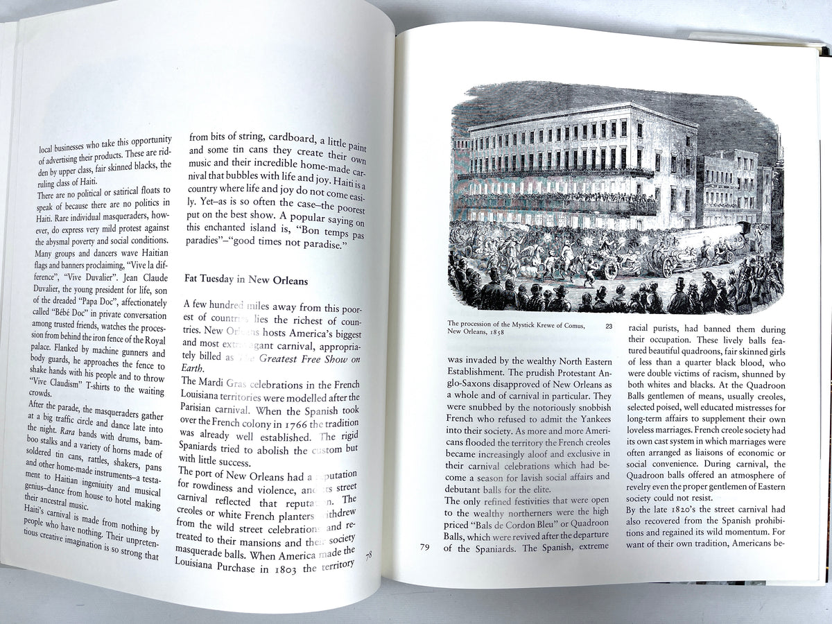 Alexander Orloff, Carnival: Myth and Cult, 1981, Very Good+ hardcover w/dust jacket