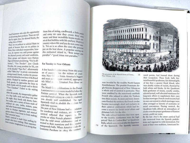 Alexander Orloff, Carnival: Myth and Cult, 1981, Very Good+ hardcover w/dust jacket