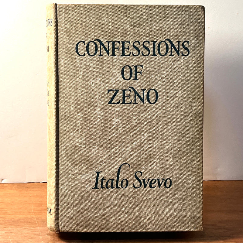 Confessions of Zeno, Italo Svevo, 1st English Edition, 1930, Very Good