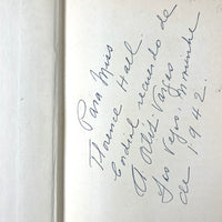 A. Ortiz-Vargas, Las Torres de Manhattan, 1st Ed, 1939, SIGNED, Very Good hardcover w/DJ