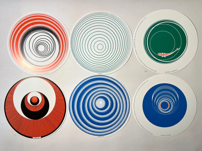 Marcel Duchamp, Rotoreliefs, CERCEAUX SERIE 133 facsimile edition by Konig 1987