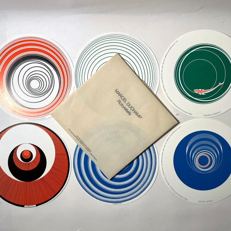 Marcel Duchamp, Rotoreliefs, CERCEAUX SERIE 133 facsimile edition by Konig 1987