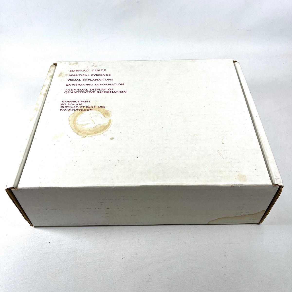 Visual Explanations, 4 Vols, Graphics Press, 2010-2012, SIGNED x2, Near Fine HC w/DJ + box case
