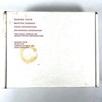 Visual Explanations, 4 Vols, Graphics Press, 2010-2012, SIGNED x2, Near Fine HC w/DJ + box case