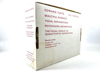 Visual Explanations, 4 Vols, Graphics Press, 2010-2012, SIGNED x2, Near Fine HC w/DJ + box case