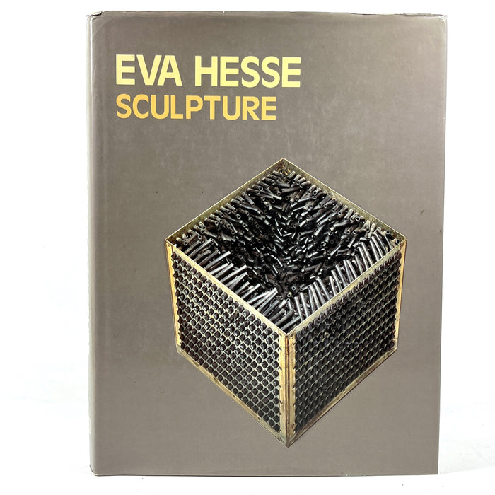 Eva Hesse: Sculpture, Timken Publishers, 1989, Very Good+ hardcover w/dust jacket