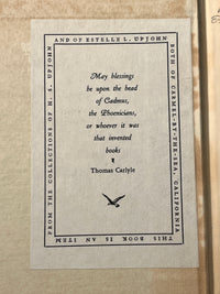 English Inns and Road-Houses, George Long, New York: M.S. Mill Co., Inc, 1937, HC, Very Good