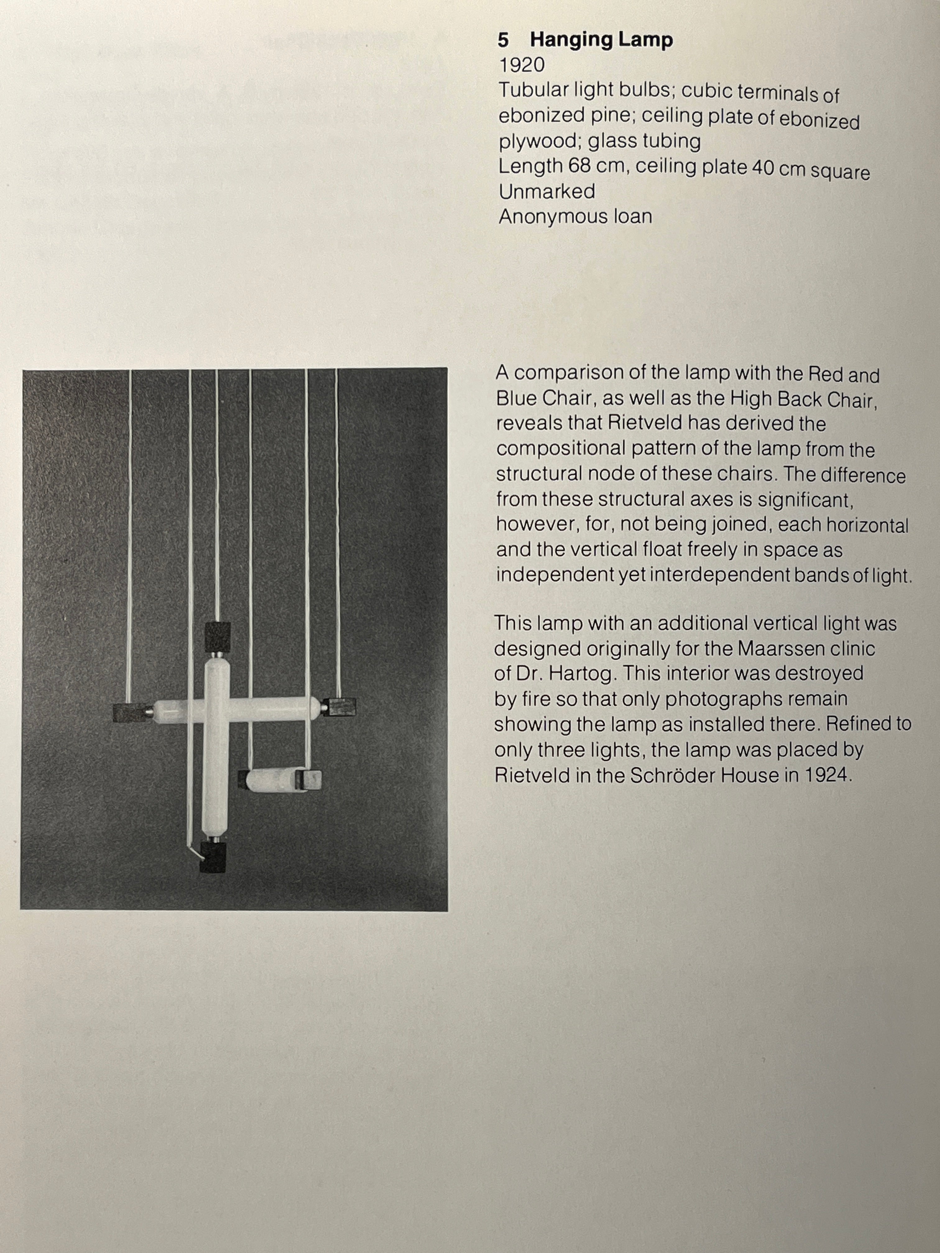 In Focus: Gerrit Thomas Rietveld, Phillip Johnston, Wadsworth