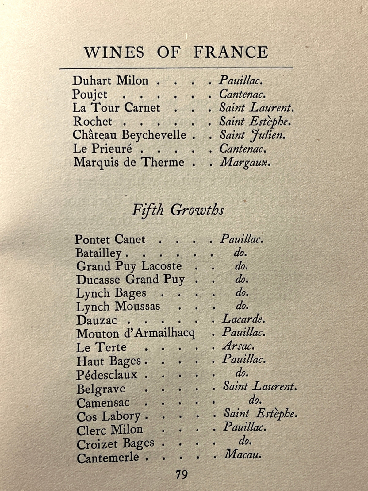 Chats about Wine, C. E. Hawker, London: Grant Richards LTD., 3rd Print, 1910, HC, Very Good