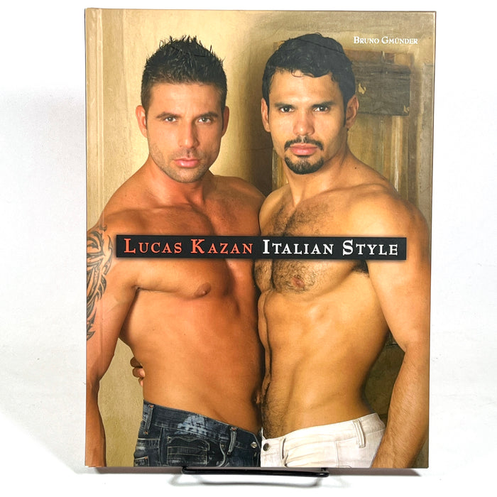 Lucas Kazan, Italian Style, Bruno Gmunder, 2008, Near Fine hardcover, gay interest