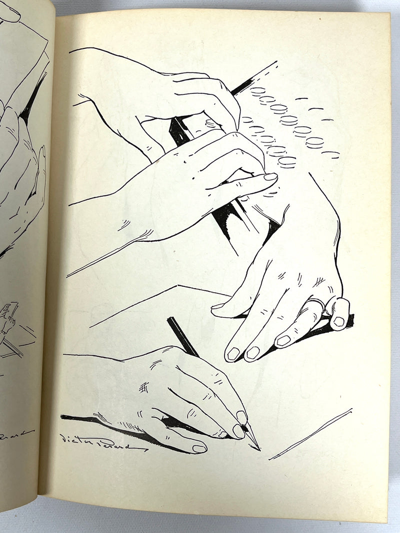 Hands and Their Construction, Victor Perard, 1940, Good + HC